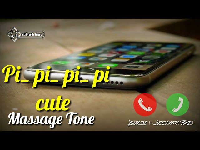 cute msg ringtone # pi pi pi class=