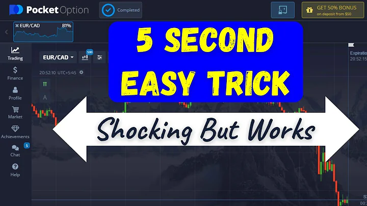 Easiest Trick Pocket Option 5 Second Strategy   Binary Options Trading