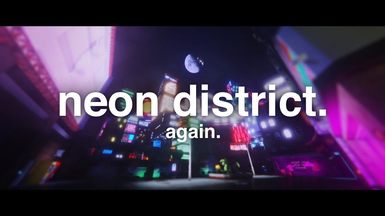 Neon District Again Roblox With Reshade Youtube - roblox reshade ban