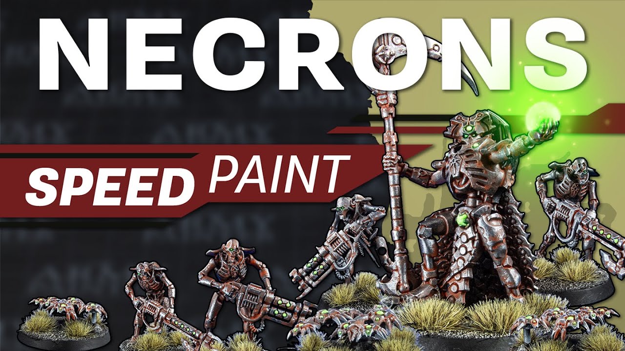 40k - Necron Army - Minis For War Painting Studio