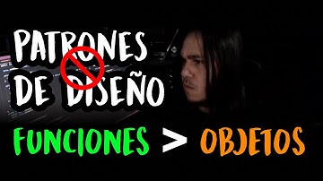 ¿PATRONES de DISEÑO en Programación FUNCIONAL?