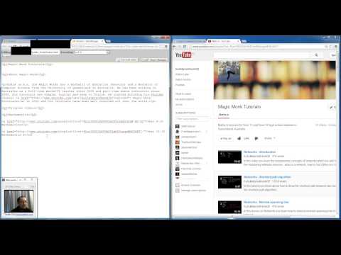 HTML / CSS lesson 3 - Wrap lines, Youtube playlists