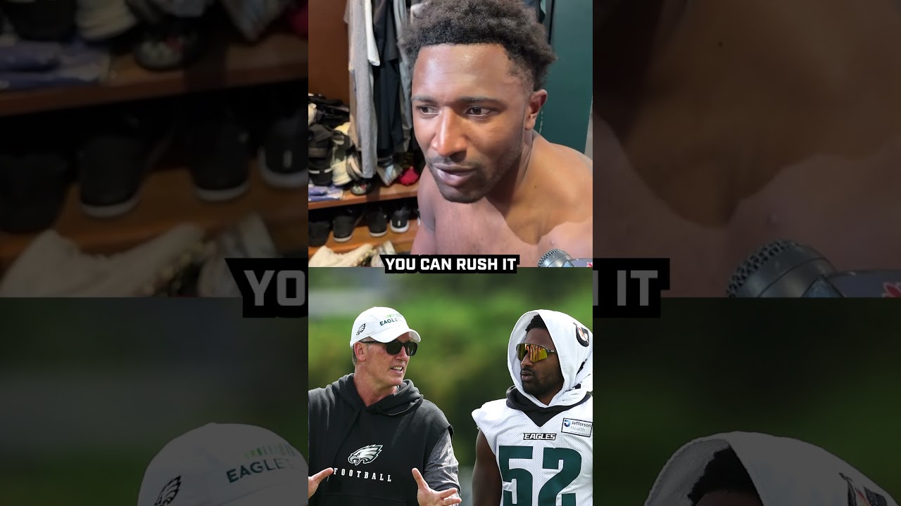 Jonathan Greenard Wants Eagles Fans to Know He's Working 😤