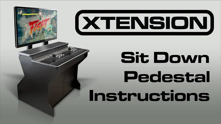 Rec Room Masters Sit Down Xtension Arcade Pedestal - Assembly Instructions