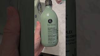 LUSETA SHAMPOO AND CONDITIONER REVIEW AND TRY #LUSETA #beauty #review