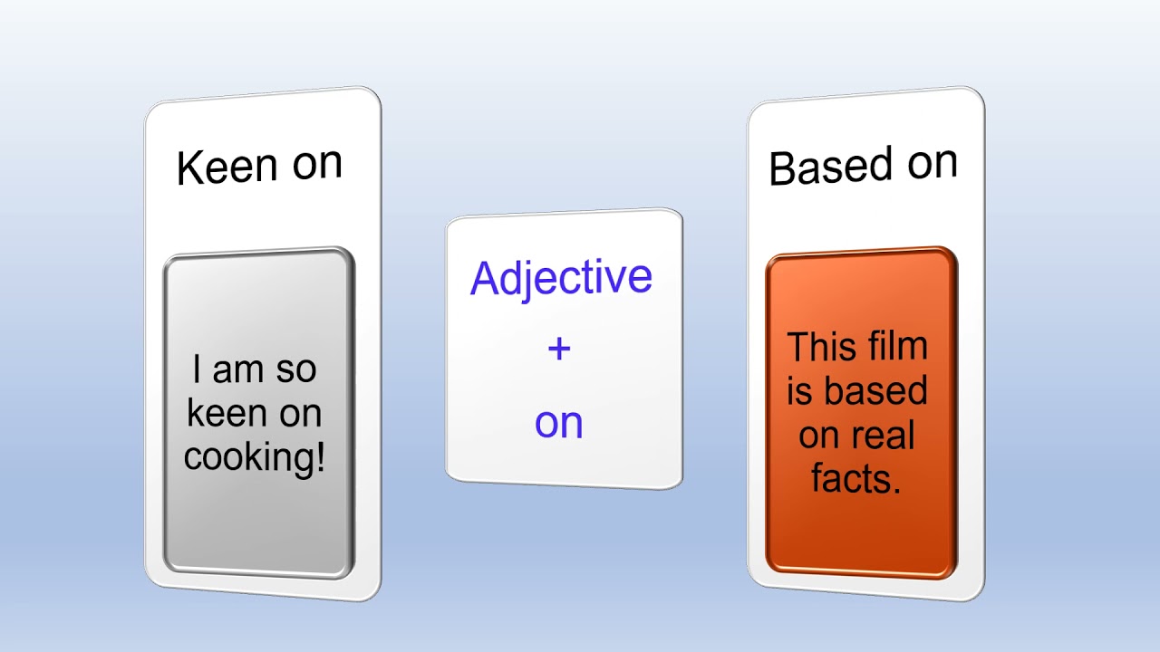 Adjectives with prepositions