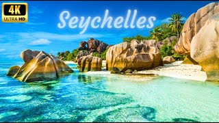 4K Beautiful Seychelles - Relaxing Music