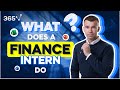 What Does a Finance Intern Do?