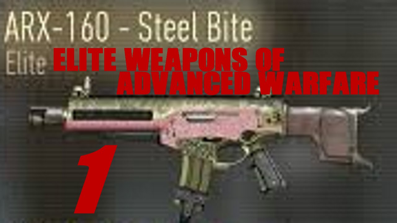 Elite Weapons of Advanced Warfare 1: ARX Steel Bite