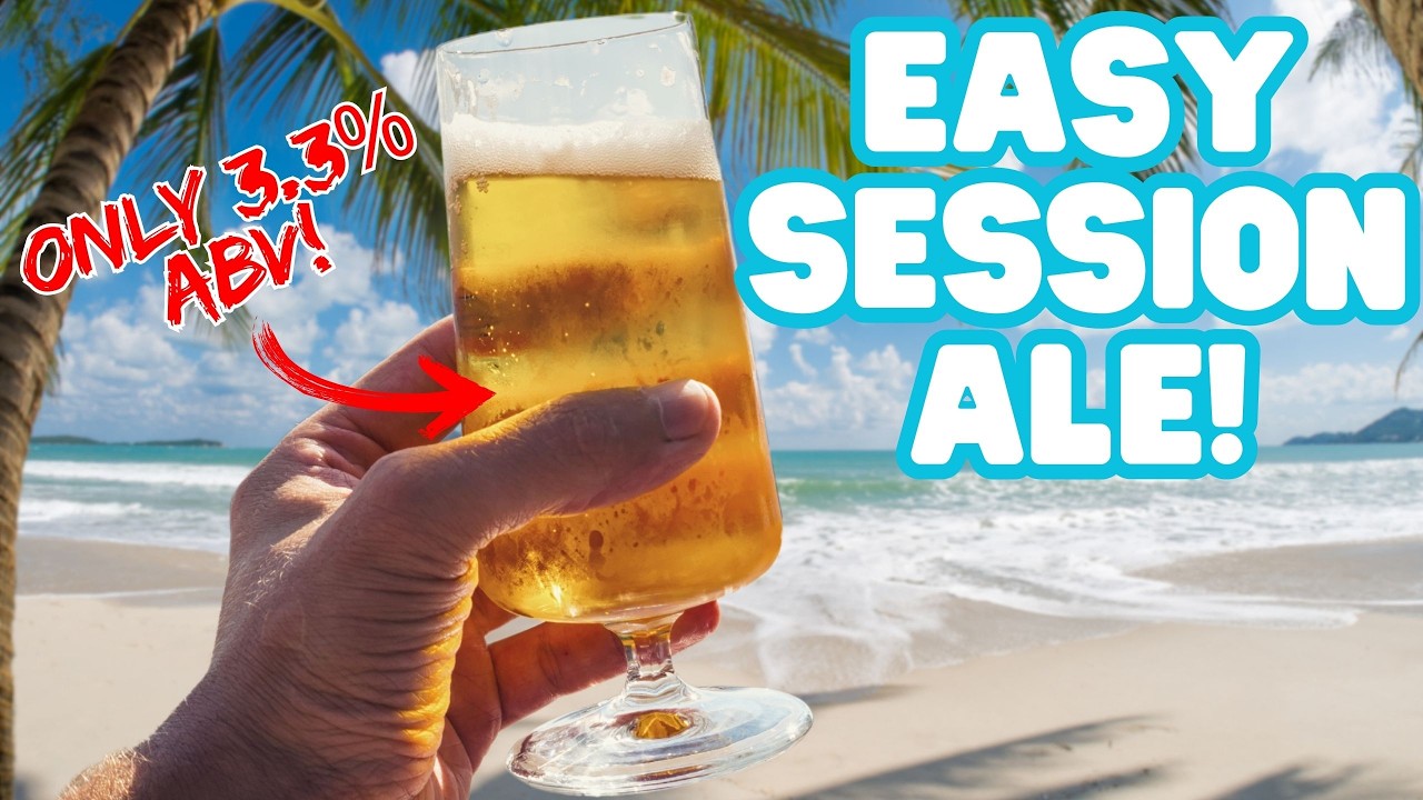 Brewing a Low Alcohol SESSION Ale!