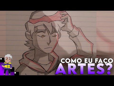 COMO EU FAÇO ARTES? 🎨 | Explicação
