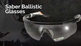 Learn about the Saber Ballistic Glasses with PTX inserts