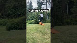 Jumping 1ft for every 1000 subs