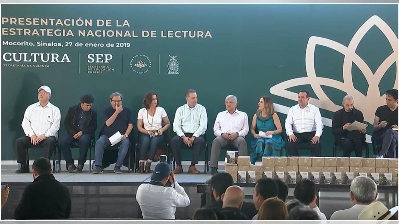 Gobierno federal presenta la estrategia nacional de lectura - YouTube