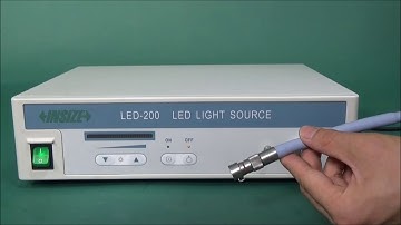 Insize ISV 1LED1 Optical Tools Operation