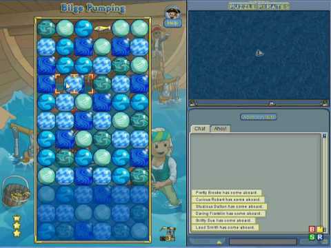 YoHoHo Puzzle Pirates bilge gameplay