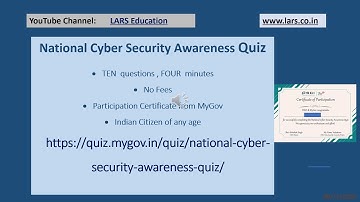National Cyber Security Awareness Quiz from MyGov
