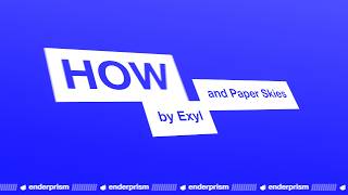 'HOW' (Blender extension remake) // motion graphics