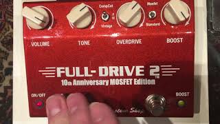 Fulltone Full-Drive 2 Mosfet - Pedal on ModularGrid
