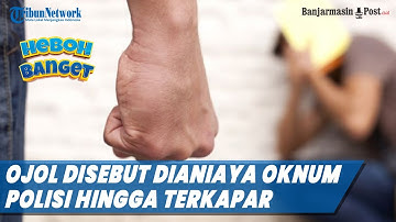 Driver Ojol Disebut Dianiaya Oknum Polisi hingga Terkapar di jalan