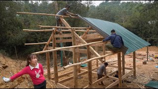 TIMELAPSE: START To FINISH 180 Days BUILD LOG CABIN  Build Wooden House, Sawing Wood  Farm Life