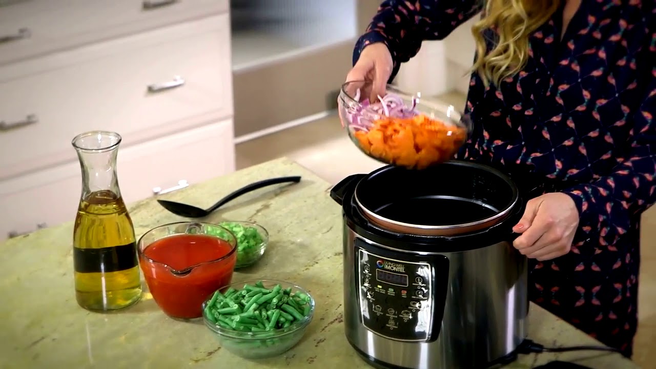 Montel 6 QT Pressure Cooker 107311 YouTube