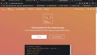 PreactJs + Styled-Components