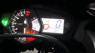 Как сбросить ошибку масла на YAMAHA R3 oil service reset