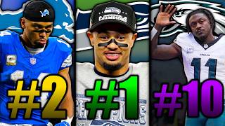 Ranking the Top 10 Receivers in the NFL!