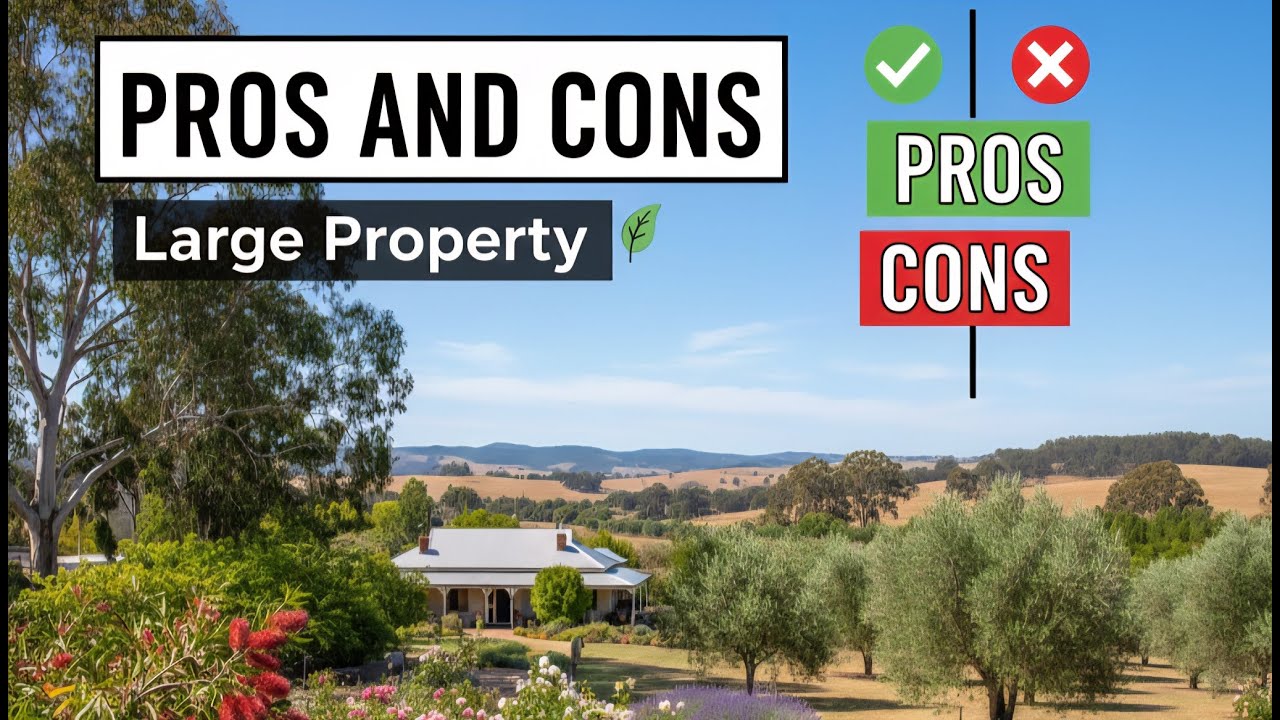 Плюсы и минусы больших земельных участков — узнайте об этом перед покупкой.
