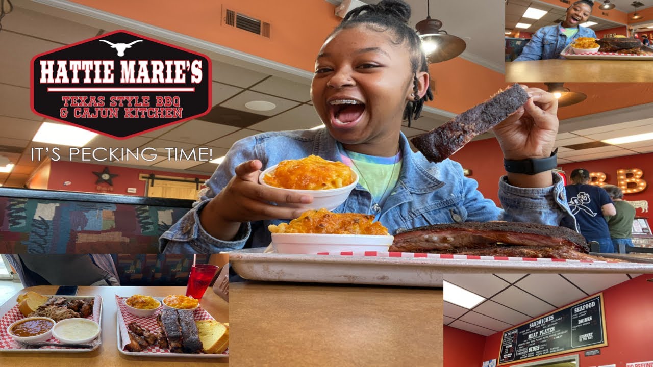 Hattie Marie’s Texas Style BBQ Food Run 1st Time Trying Atlanta