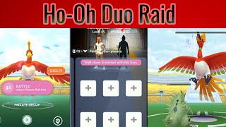 Ho-Oh Duo Raid| In Cloudy Weather| No best friend boost| Pokémon Go