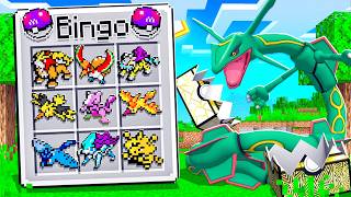 Catch A POKEMON BINGO To Get A GOD LUCKY BLOCK