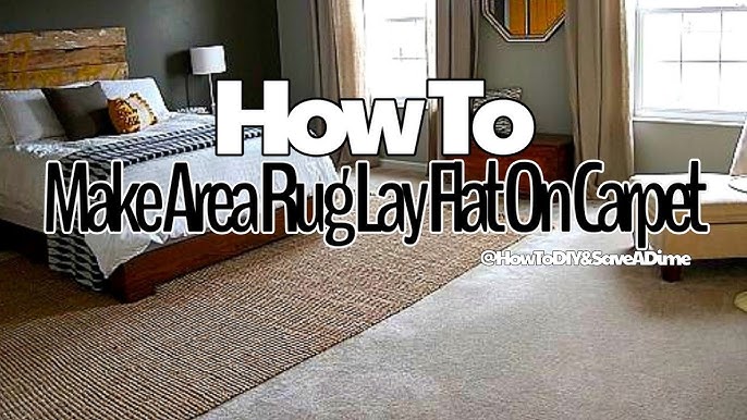 How to Flatten Out an Area Rug & Remove Creases – Luxury Sports Rugs