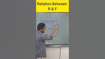 Relation between R and f  | Ray Optics Class 12 | warm-up match with physics Sachin sir