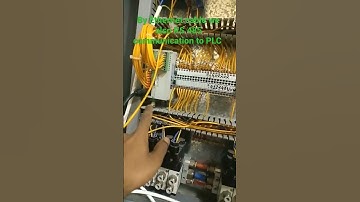 By Ethernet cable we also did Rs485 communication from VFD to PLC