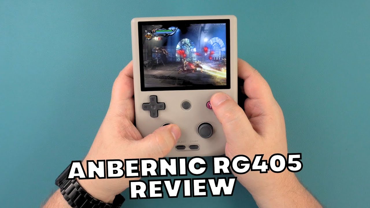 ANBERNIC RG405V Handheld Game Console 4-inch Android 12 System 128G With  Game US
