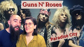 Guns N' Roses - Paradise City (REACTION) with my wife