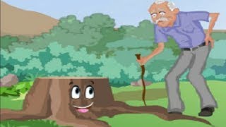 Learn english through story impara l'inglese per bambini the apple tree and a boy story