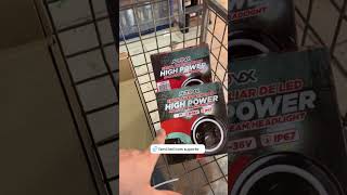 Farol de led 7 polegadas universal pra Jeep opala fusca kombi maverick chevette