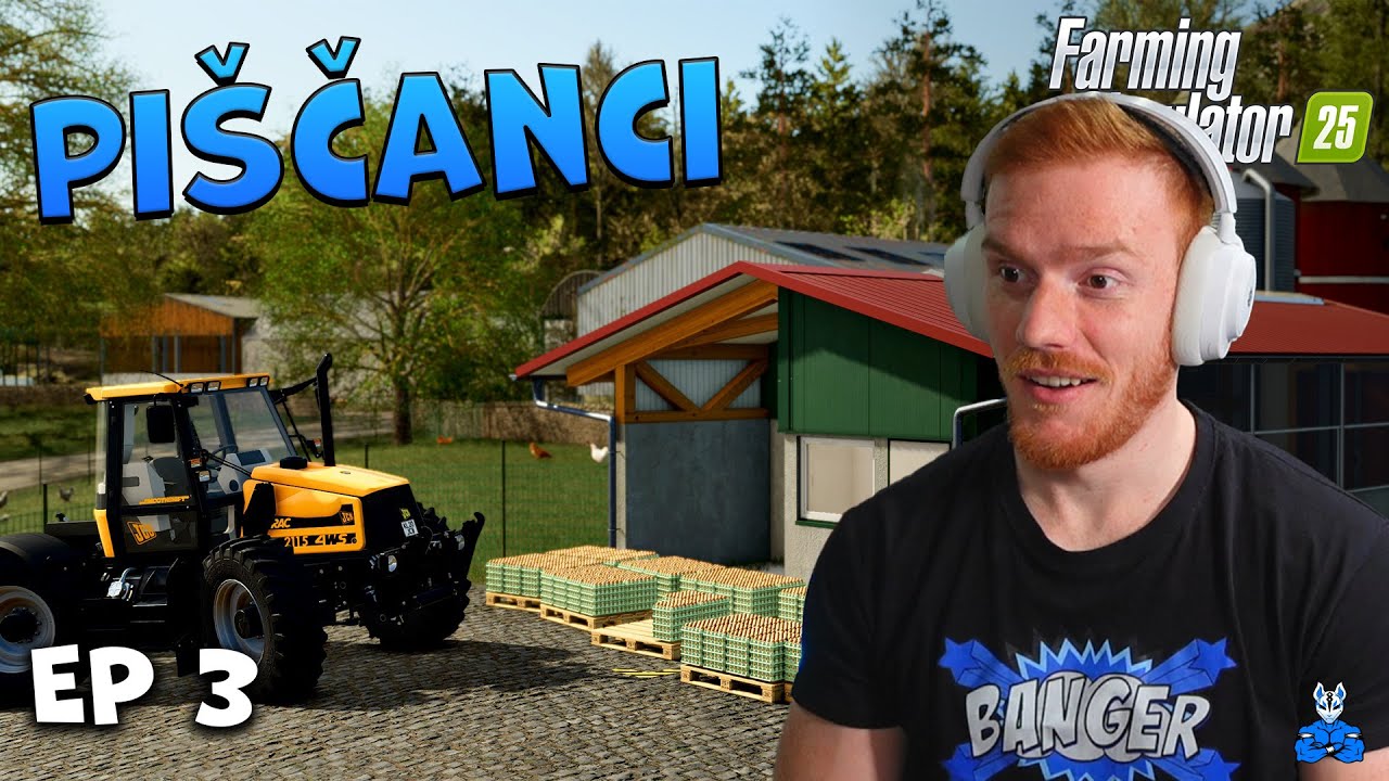 ODKOKODAKALO JE PIŠČE ČEZ DVORIŠČE! | Farming Simulator 25 - Kinlaig | Epizoda 3