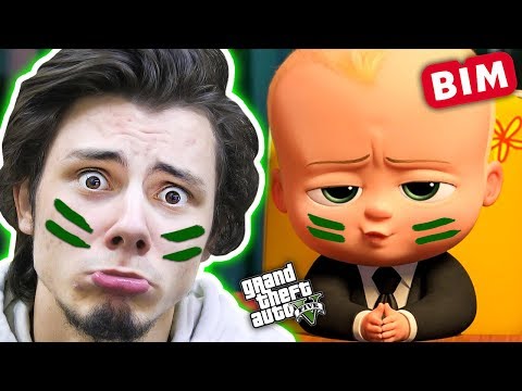 RAMBO BEBEK İLE BİM SOYGUNU MOD (GTA 5 Komik Anlar)