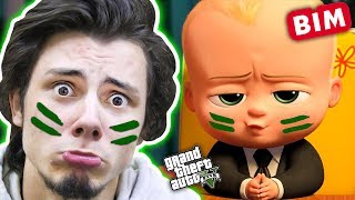 RAMBO BEBEK İLE BİM SOYGUNU MOD (GTA 5 Komik Anlar)