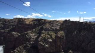 Zip line over the Royal Gorge Canon City Colorado