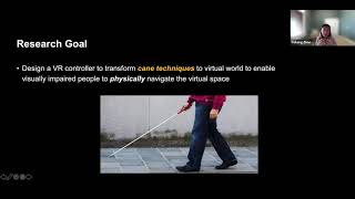 Designing Technologies to Make VR Accessible for People with Visual Impairments | Dr. Yuhang Zhao