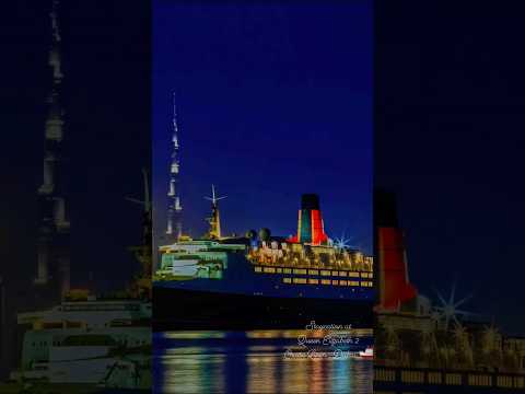 Queen Elizabeth2 # Staycation# part 2# Floating Hotel Dubai#shorts