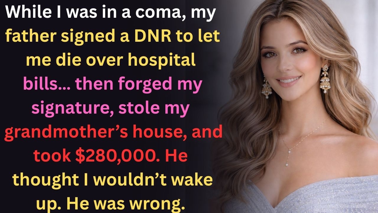 He Signed My DNR to Let Me Die… Then Stole $280,000 While I Was in a Coma