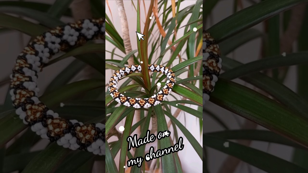 Beautiful bracelet making 🌈 