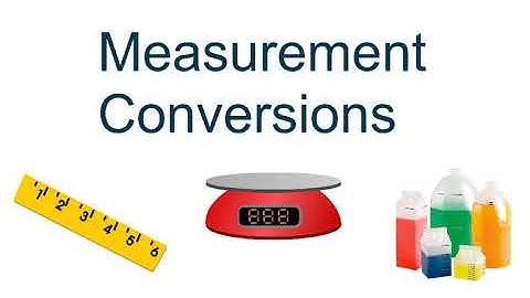 Measurement Conversions (Single Ratio Table Conversions)