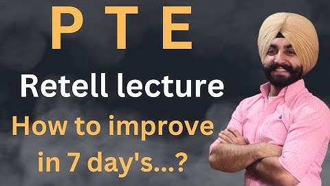 How to improve Retell lecture ( Gurwinder sir )
